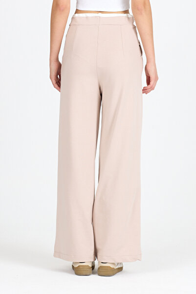 Rodi Women's Belt 2 Color Detailed Spanish Leg Trousers 5006