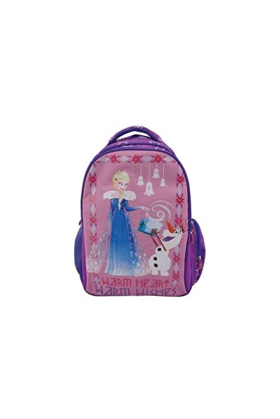 PIGNA Ghiozdan Elsa și Olaf, clasele primare, fete, material impermeabil,