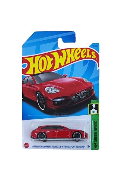 HOT WHEELS Masinuta metalica Hot Wheels, Porsche Panamera Turbo S E-Hybrid Sport Turismo, 1:64, Rosu