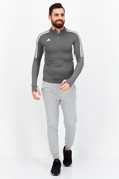 adidas Men Sportswear Fit Long Sleeve Training T-Shirt, Grey