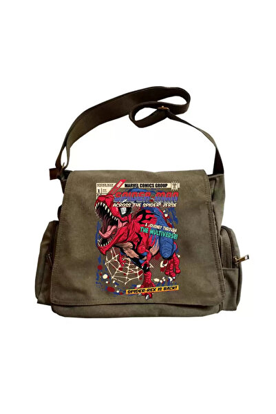 Gofeel حقيبة سبايدر ريكس للجنسين باللون الأخضر