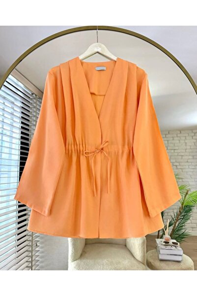 Bahar Altundemir Women's Belted Casual Summer Kimono Jacket Seasonal Oversize...