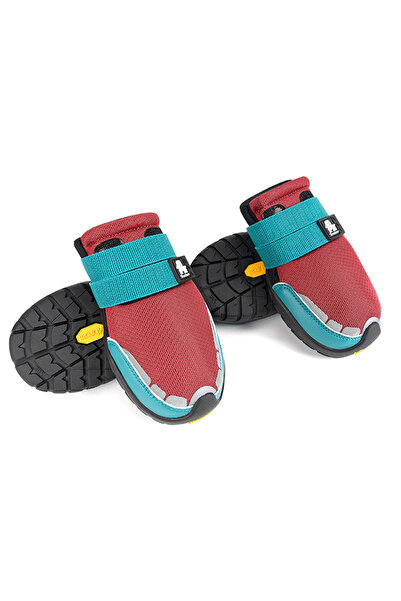 True Love Vibram Tabanlı, Reflektörlü Kırmızı-Mavi Köpek Ayakkabısı