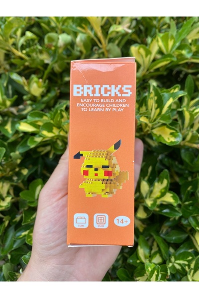 Innovate Store لعبة بناء تعليمية ممتعة على شكل حيوان بيكاتشو اللطيف من بريكس