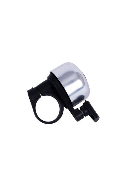 Rao Sonerie mecanică mini pentru bicicletă, aluminiu 3 cm, culoare argintie