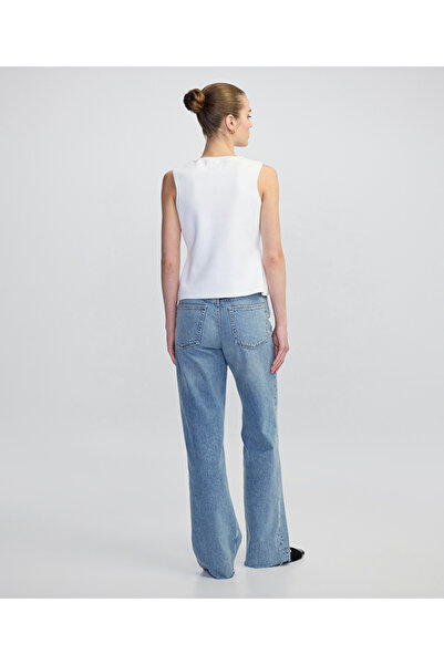 MISS IPEKYOL Kontrast düğmeli triko yelek