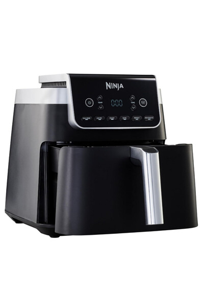NINJA Friteuză cu aer cald Max Pro AF180EU, 2000W, 6,2 l, 1,2 kg, 40-240C, 6 programe, Negru