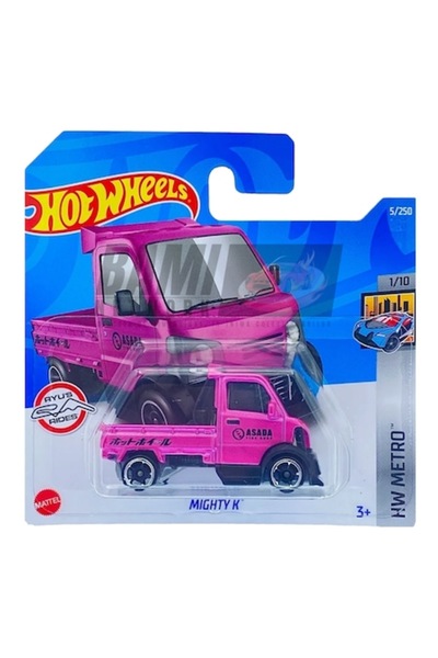 HOT WHEELS 1 x Masinuta Metalica Hot Wheels Mighty K, 2022, Roz, 1:64