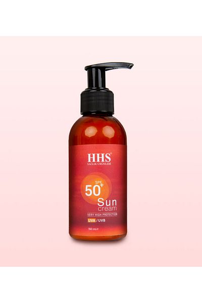 HHS Bitkisel Ürünler 50+Spf Protection Herbal Sunscreen