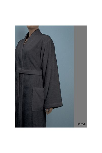 MTS Pocket Detail Cotton Bathrobe Medium/Large