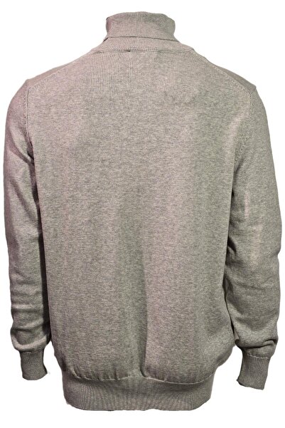 Campione 3099802 Ανδρικό πουλόβερ με ψηλή λαιμόκοψη Γκρι