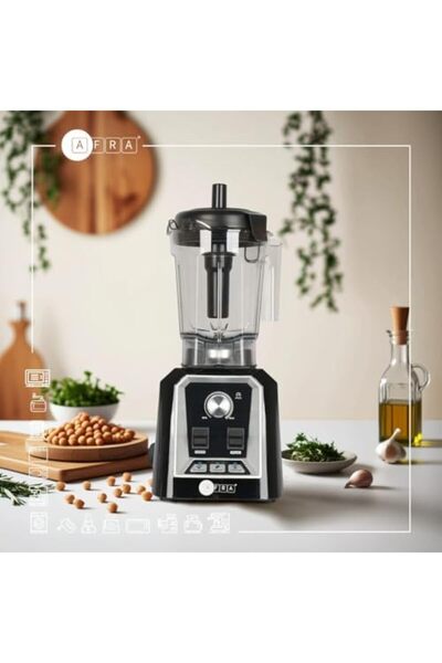 Afra Professional Blender, 1600W High-speed Copper motor (9540), Food grade 6 PCS SUS blades, 2L Unb