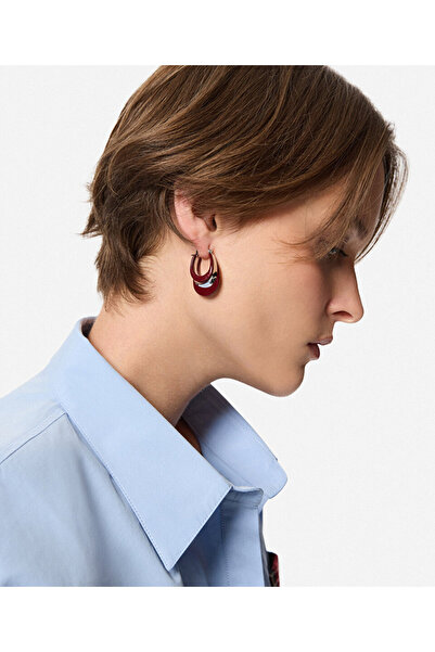 Twist KONTRAST REÇİNELİ KÜPE