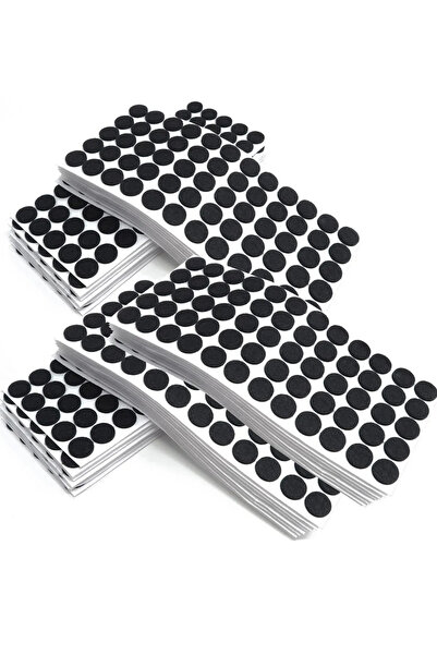 TREND KULP 15 mm Adhesive Furniture Leg Felt Floor Protector Table Chair Parquet Protection Pad (Pack of 144)