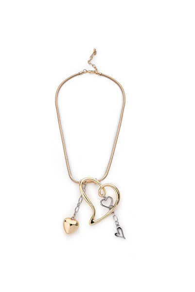 Twist KARMA UÇLU KALP KOLYE