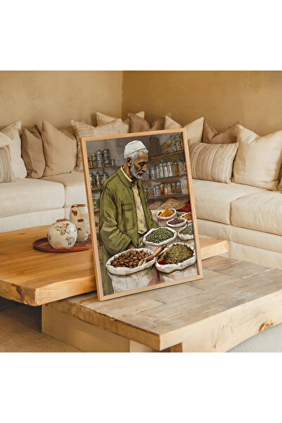 woodhomeworks One Piece Living Room Office Decor Tablou comori anatolice vrynt