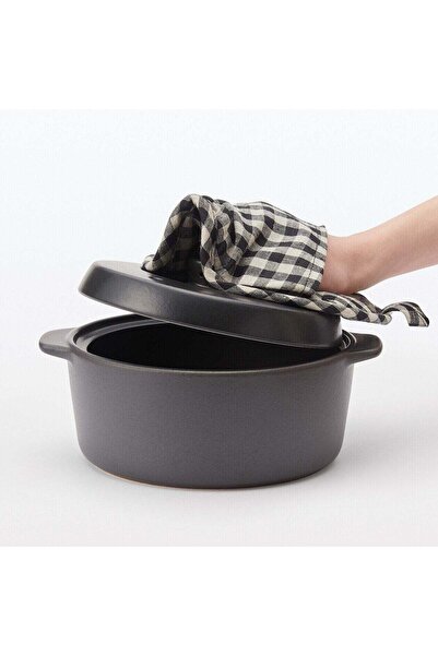 Muji Plain Weave Linen Pot Holder & Trivet
