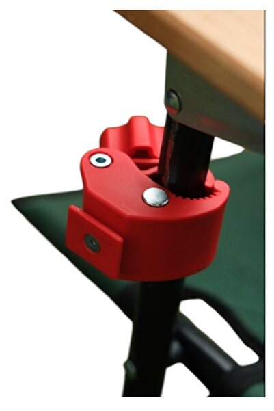 HR PLAST Multipurpose Profile Pipe Clamp – Camping Chair / Umbrella / Stabilizer (Ø15–32 mm Compatible)