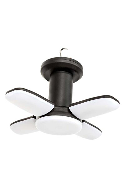 AyrStore Mx-Z04 150 Watt 4 Kanatlı Usb Şarjlı 1800 Mah Kamp Çadır Lambası