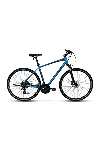 Carraro Sportive 225 28 Jant 20'' 51cm Kadro 24 Vites Şehir Bisikleti - Mat Mavi Yeşil Mor