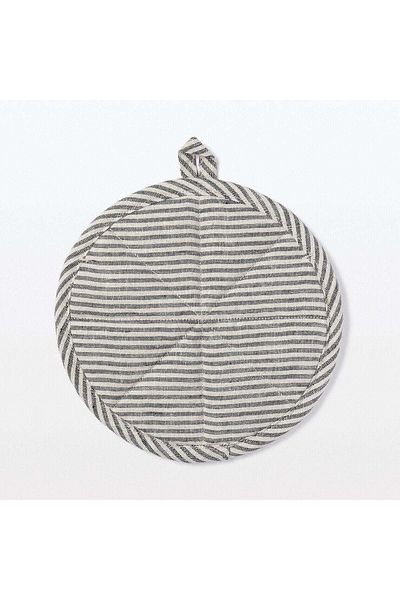 Muji Plain Weave Linen Pot Holder & Trivet