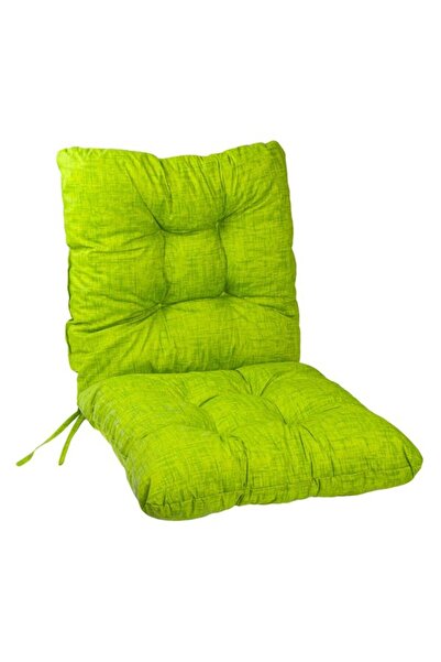 OEM Cushion with Backrest for Outdoor Spaces, Green