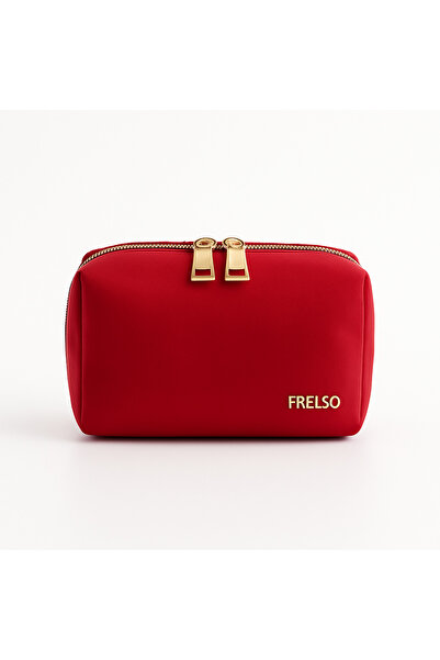 Frelso Mini Makyaj Çantası – Su Geçirmez, Çok Bölmeli Seyahat Kozmetik Organi...