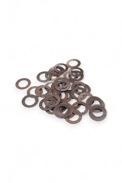 Serhat Aksesuar ve El İşçilik 25 × 4.5 مم فتحة مزدوجة في المنتصف فضفاضة (20 ق...