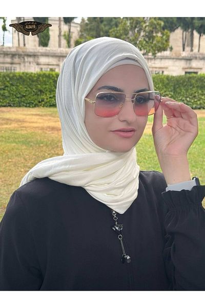 ALDAİR Combed Cotton Shawl Plain