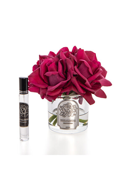 ROSALINDA Silver 4 Gül Bordo Oda Kokusu – Şık Tasarım, Kalıcı Koku