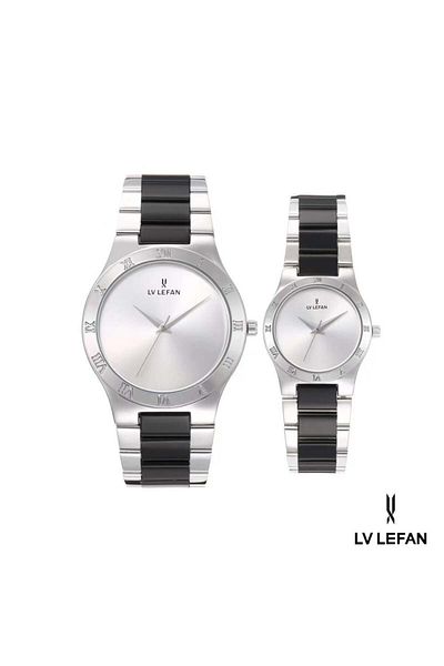 Lifan Men's and Women's Steel Watch