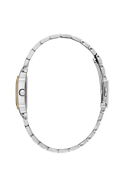 Daniel Klein Dke.1.10869-5 Square Dial Metal Cord Metal Case 3 Atm Water Resistant Metallic-Gold Re