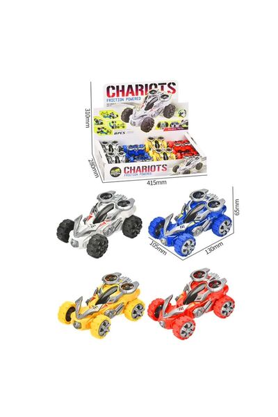 Banadabak SÜRTMELİ UZAY ARABASI 2023-1 HAREKETLİ 4 RENK 3+ ( 1 ADET FİYATIDIR)