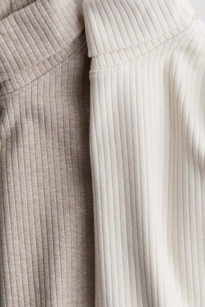 H&M 2’li Ribanalı Balıkçı Yakalı Üst