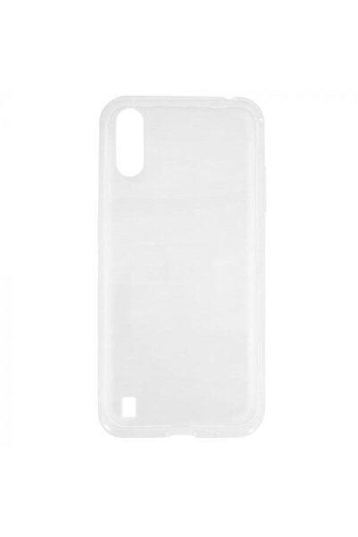 lemontti Silikonové ochranné pouzdro pro Samsung Galaxy A01, průhledné
