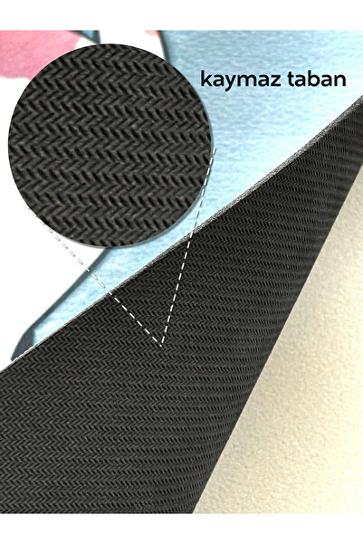 ARVALE 2’li Emici Tezgah Üstü Paspas Seti | 38x57 cm + 38x100 cm | Şık Desenli Tasarım