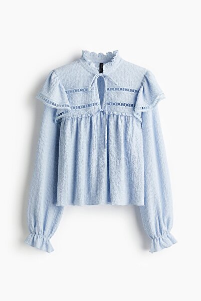 H&M Tekstüre Jarse Bluz