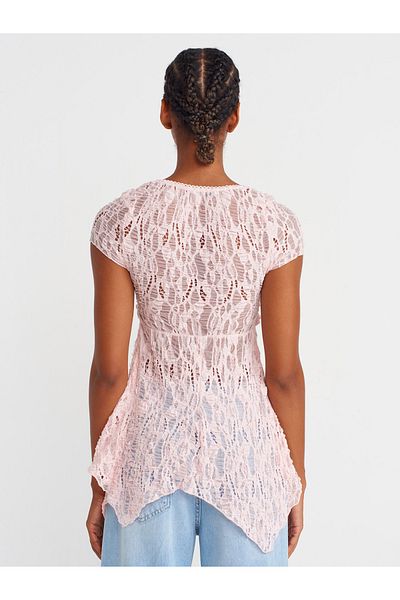 Dilvin 31251 Lace Top-Light Powder