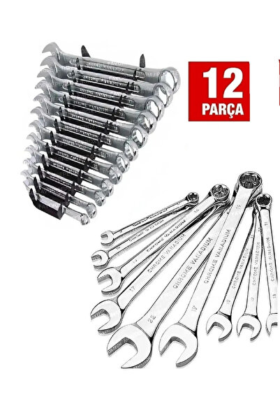 enius 12 Parça Kombine Anahtar Düz Yıldız Takım Seti