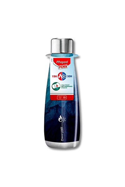 Maped Picnic Decorated Steel Thermos Flask Water Concept 500 ml (871198)