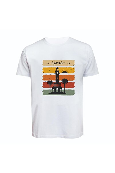 Baran Işık Συμπαγές μπλουζάκι με χτενισμένο βαμβακερό σχέδιο