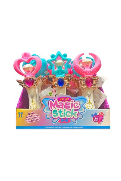 Banadabak SİHİRLİ ASA 55998-40A SESLİ IŞIKLI PİLLİ 3+ ( 1 ADET FİYATIDIR)