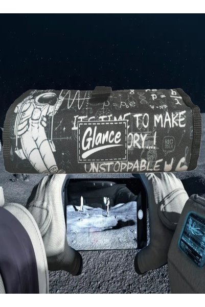 arttone Astronaut Roll Cloth Pen Holder 24 Compartments + Pencil Case