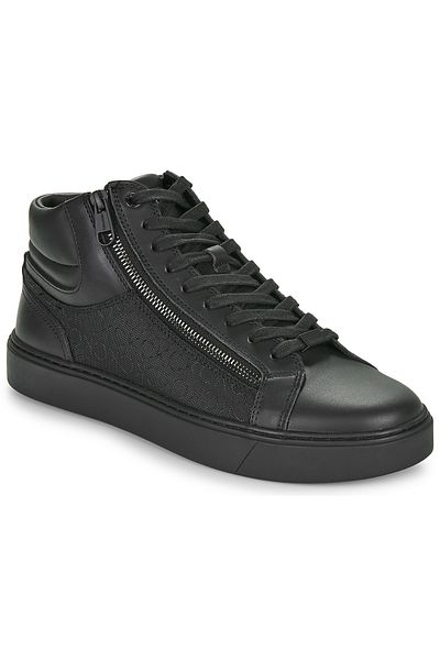 Calvin Klein Zip-up Leather Sneakers