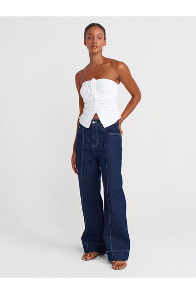 Dilvin 31984 Drawstring Ball-White