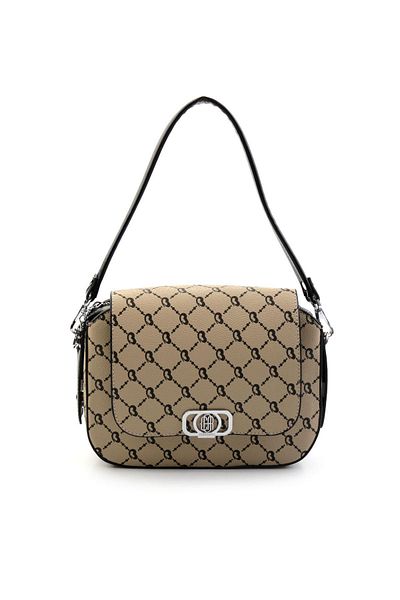 Bambi Μπεζ 1 Γυναικεία τσάντα Messenger C06636431451