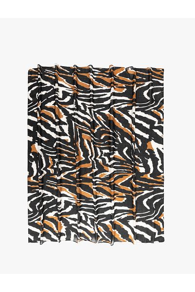 Koton Square Leopard Shawl