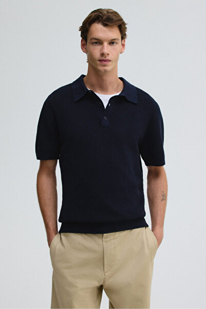 H&M Triko Polo Tişört Regular Fit