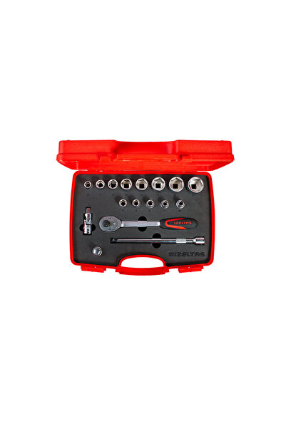 İzeltaş 1113 Σετ κλειδιών με έξι γωνίες 1/2” 17 τεμαχίων