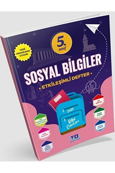 Tandem Yayınları TANDEM 6.Sınıf Sosyal Bilgiler Etkileşimli Defter